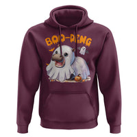 Funny Moo Deng Hoodie Boo Deng Cute Hippo Zoo Meme Baby Pygmy Halloween