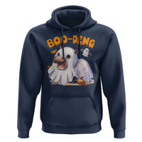Funny Moo Deng Hoodie Boo Deng Cute Hippo Zoo Meme Baby Pygmy Halloween