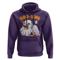 Funny Moo Deng Hoodie Boo Deng Cute Hippo Zoo Meme Baby Pygmy Halloween