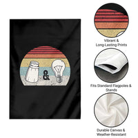 Retro Salt And Light Be Ye Salt Christian Garden Flag - Wonder Print Shop