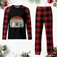 Retro Salt And Light Be Ye Salt Christian Plaid Pajama Set - Wonder Print Shop