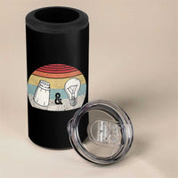 Retro Salt And Light Be Ye Salt Christian 4 in 1 Can Cooler Tumbler - Wonder Print Shop