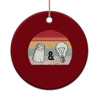 Retro Salt And Light Be Ye Salt Christian Ceramic Ornament - Wonder Print Shop
