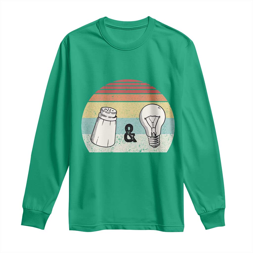 Retro Salt And Light Be Ye Salt Christian Long Sleeve Shirt - Wonder Print Shop