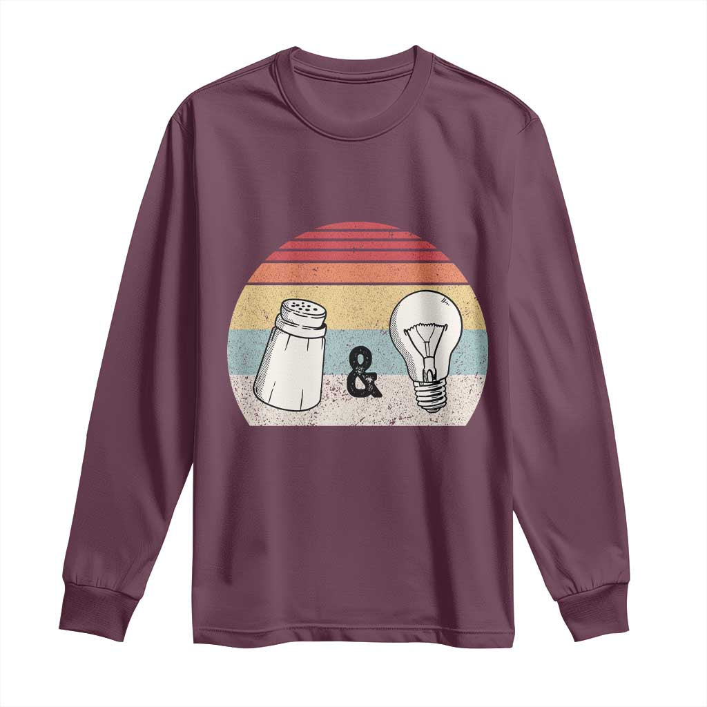 Retro Salt And Light Be Ye Salt Christian Long Sleeve Shirt - Wonder Print Shop