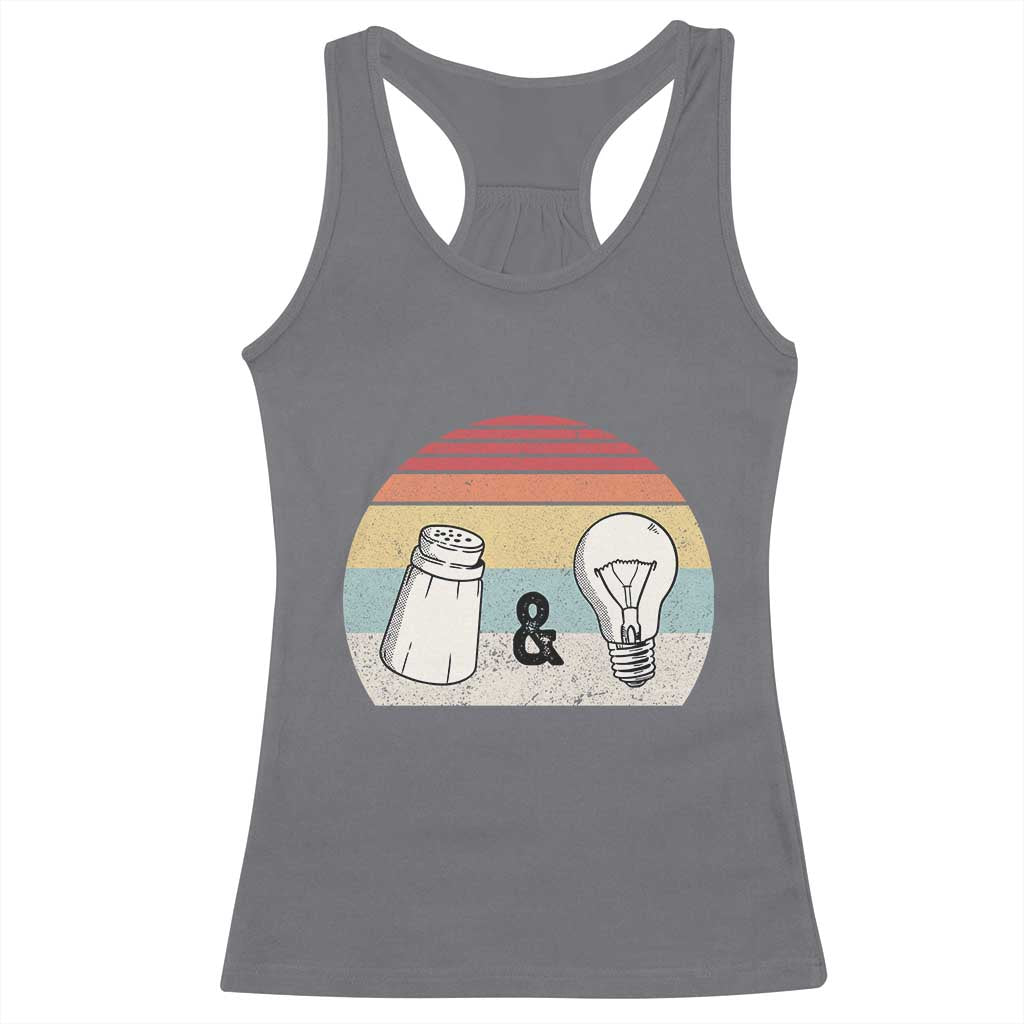 Retro Salt And Light Be Ye Salt Christian Racerback Tank Top - Wonder Print Shop