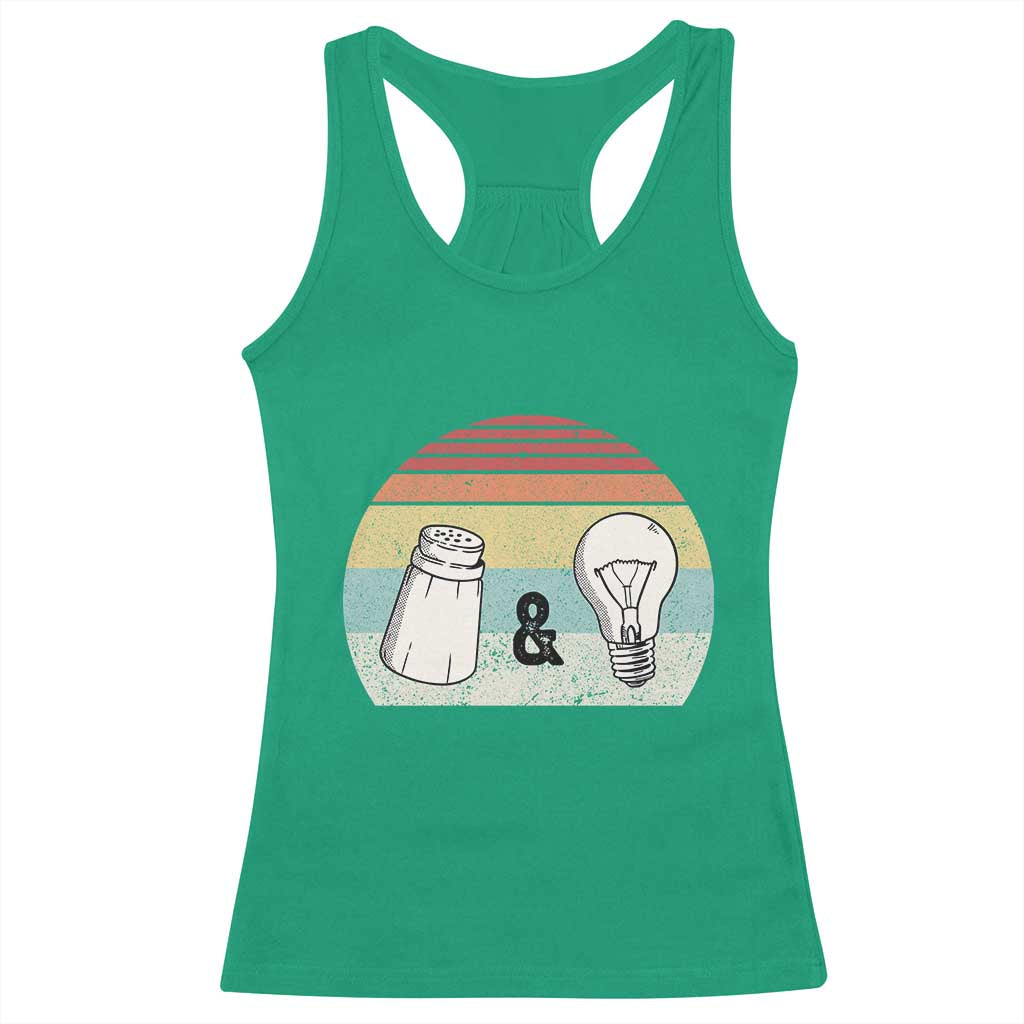 Retro Salt And Light Be Ye Salt Christian Racerback Tank Top - Wonder Print Shop