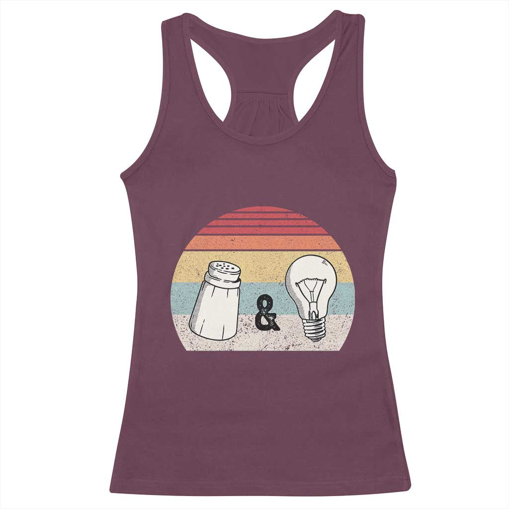 Retro Salt And Light Be Ye Salt Christian Racerback Tank Top - Wonder Print Shop