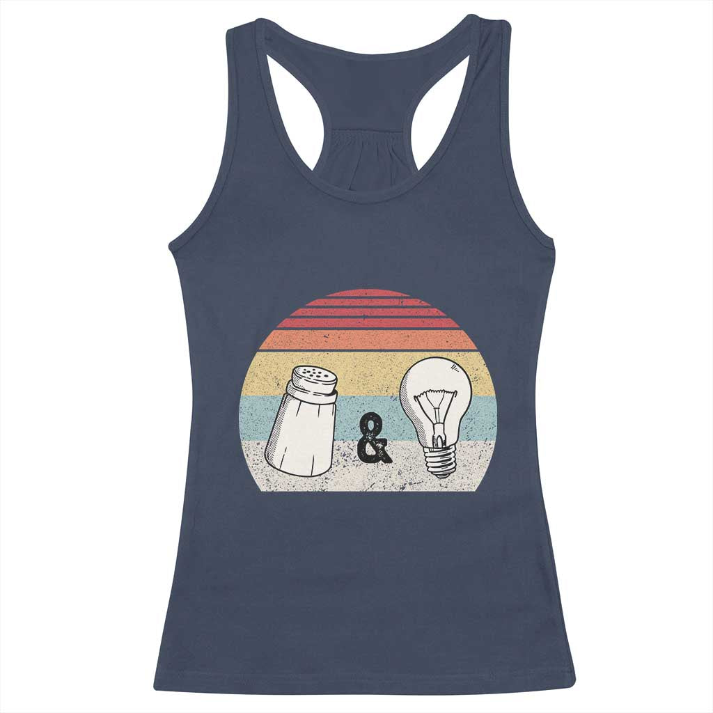 Retro Salt And Light Be Ye Salt Christian Racerback Tank Top - Wonder Print Shop