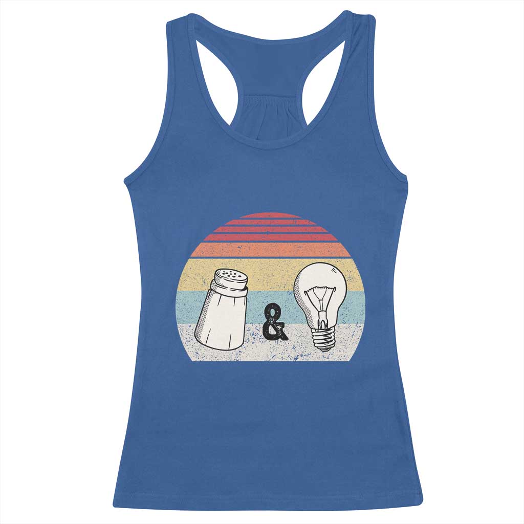 Retro Salt And Light Be Ye Salt Christian Racerback Tank Top - Wonder Print Shop