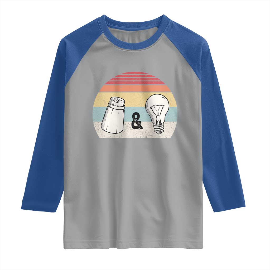 Retro Salt And Light Be Ye Salt Christian Raglan Shirt - Wonder Print Shop