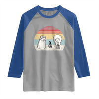 Retro Salt And Light Be Ye Salt Christian Raglan Shirt - Wonder Print Shop