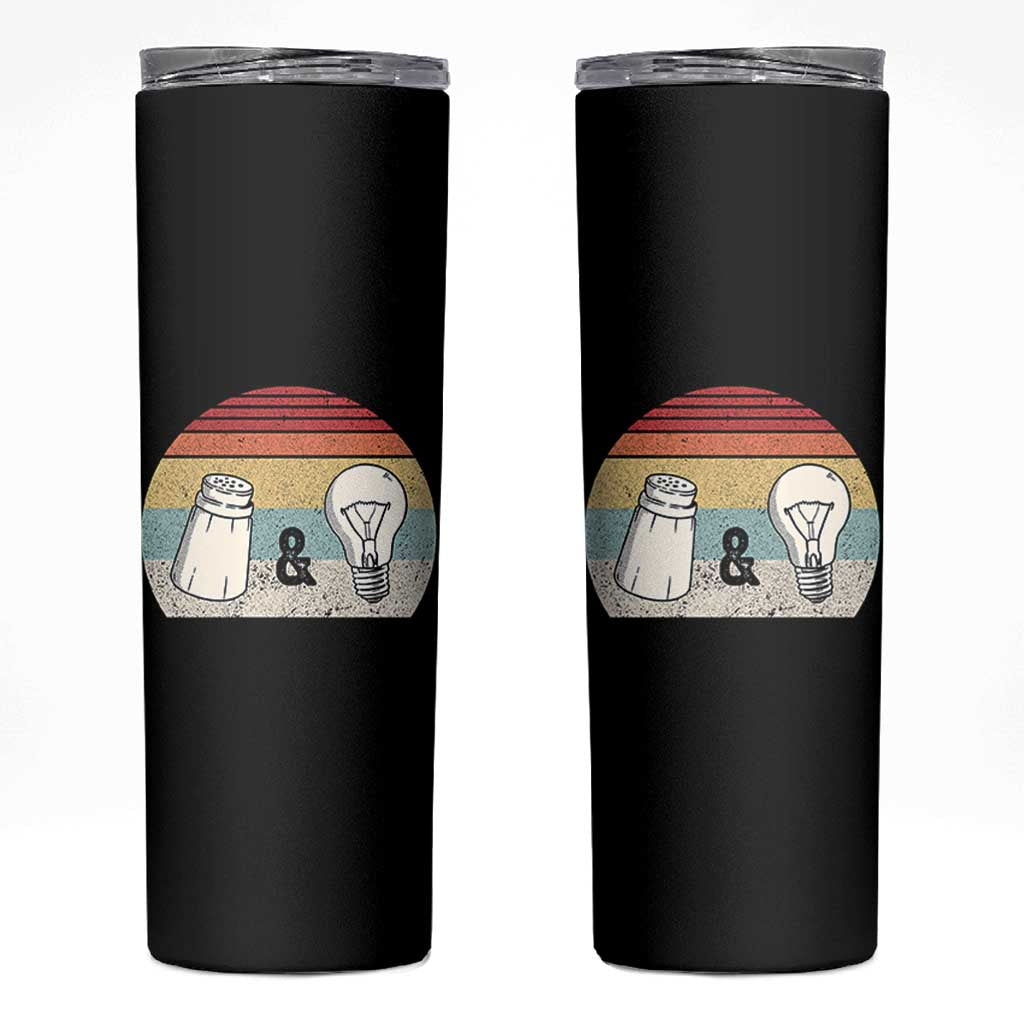 Retro Salt And Light Be Ye Salt Christian Skinny Tumbler - Wonder Print Shop