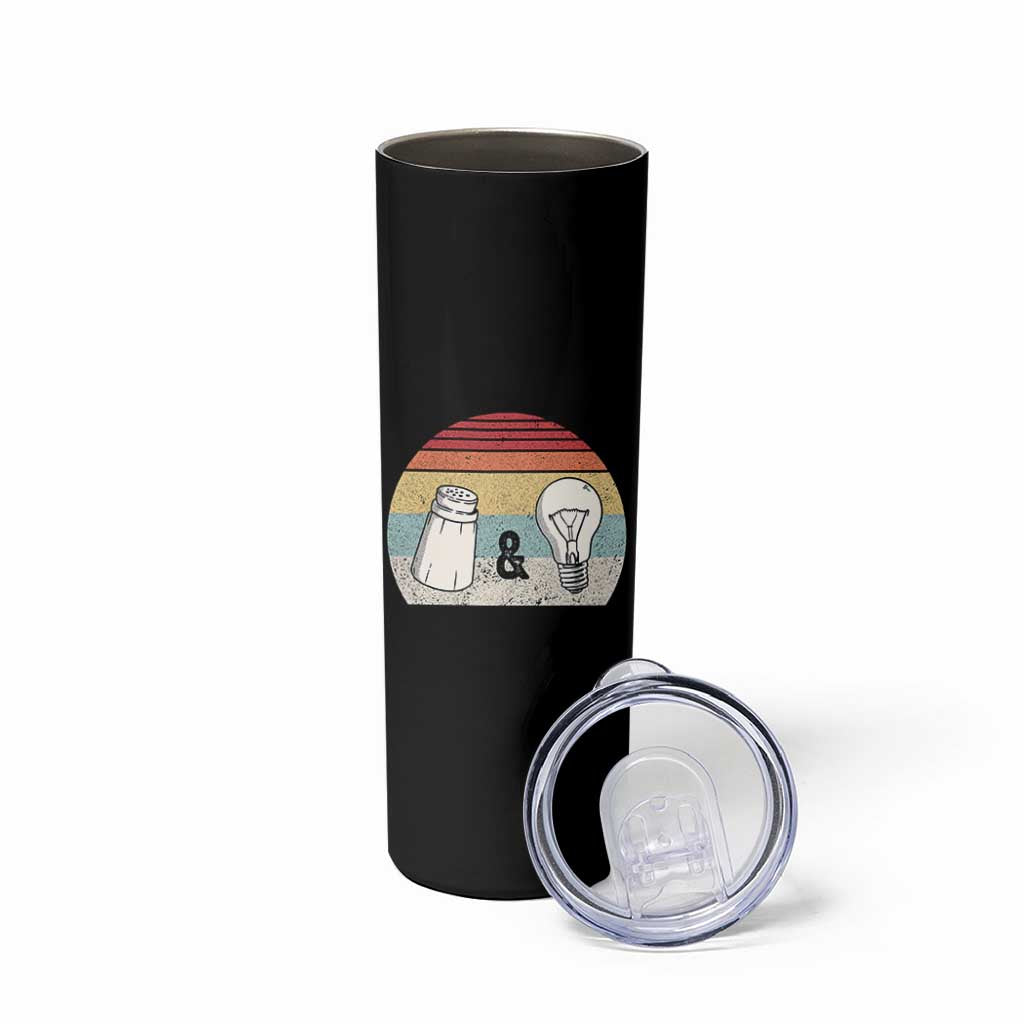 Retro Salt And Light Be Ye Salt Christian Skinny Tumbler - Wonder Print Shop