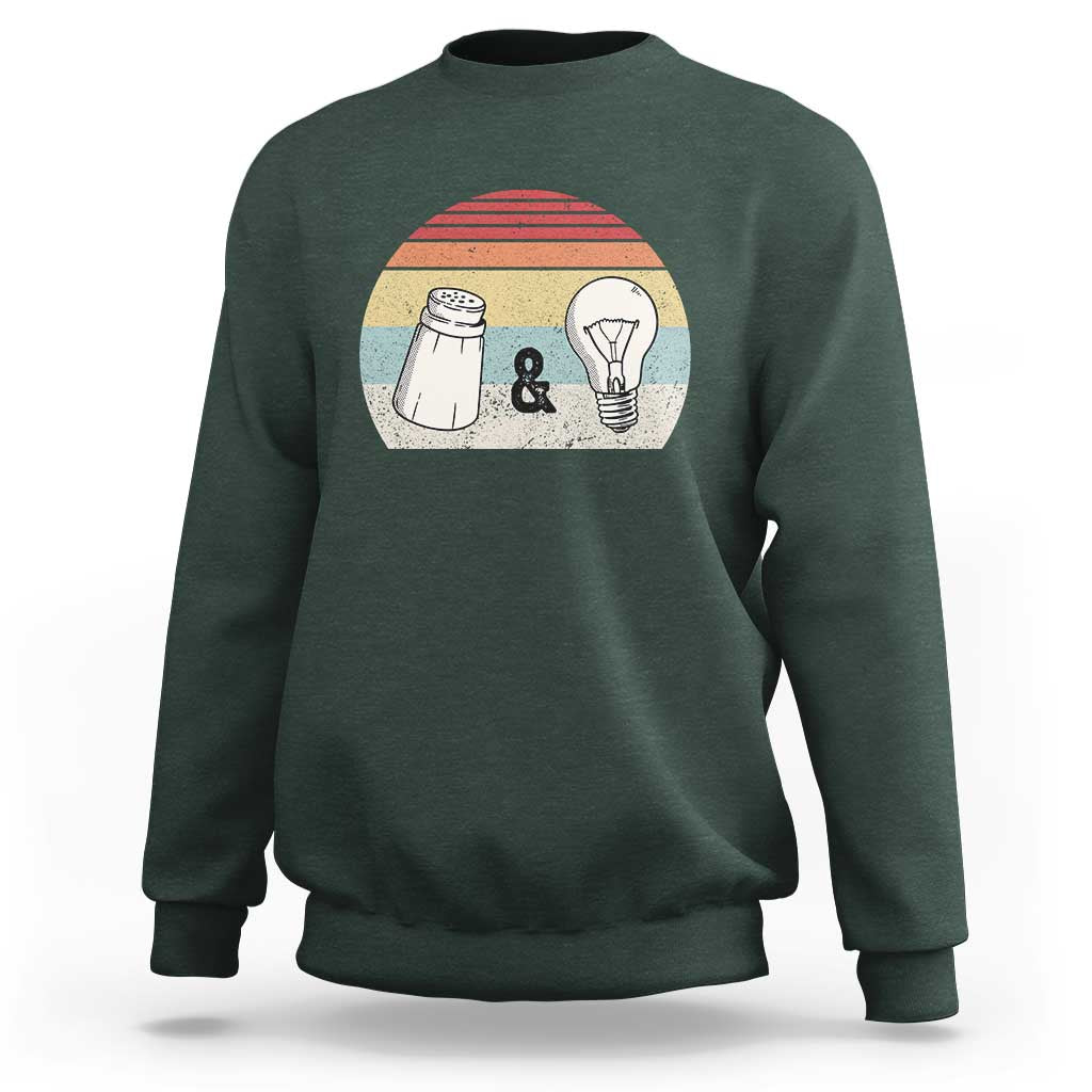 Retro Salt And Light Be Ye Salt Christian Sweatshirt - Wonder Print Shop