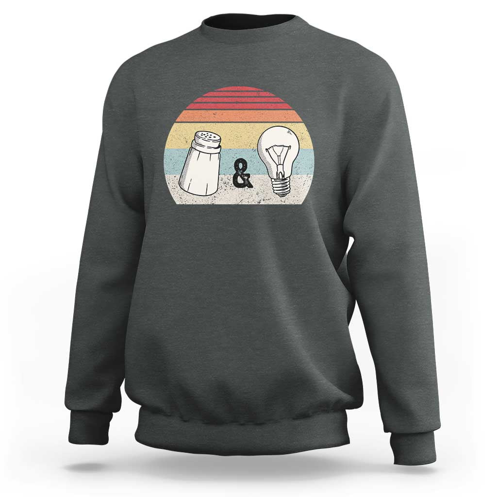 Retro Salt And Light Be Ye Salt Christian Sweatshirt - Wonder Print Shop
