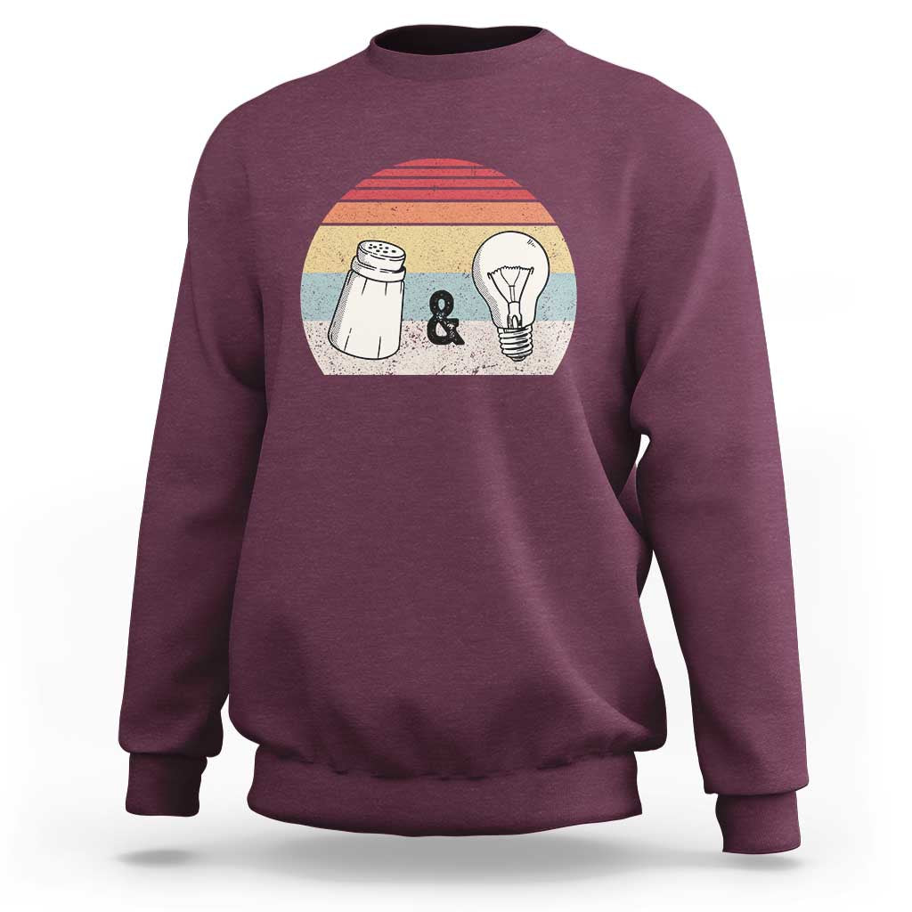 Retro Salt And Light Be Ye Salt Christian Sweatshirt - Wonder Print Shop