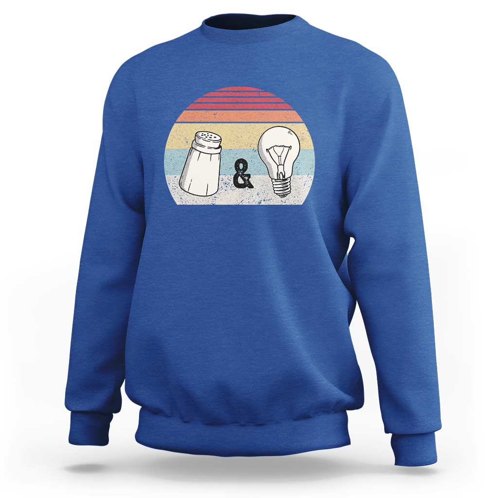 Retro Salt And Light Be Ye Salt Christian Sweatshirt - Wonder Print Shop