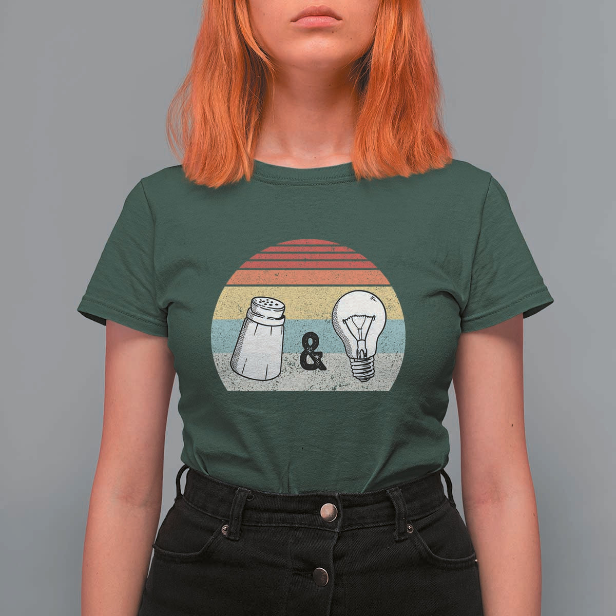 Retro Salt And Light Be Ye Salt Christian T Shirt For Women - Wonder Print Shop