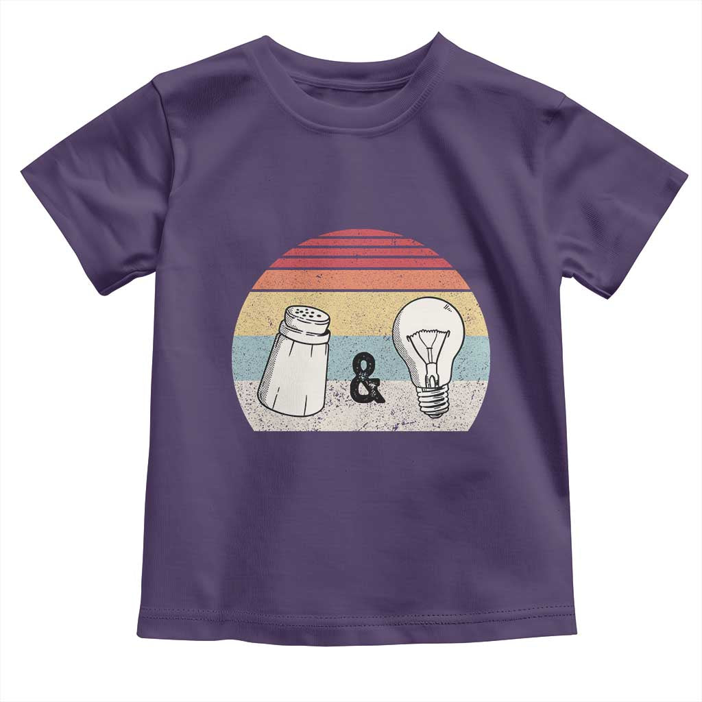 Retro Salt And Light Be Ye Salt Christian Toddler T Shirt - Wonder Print Shop