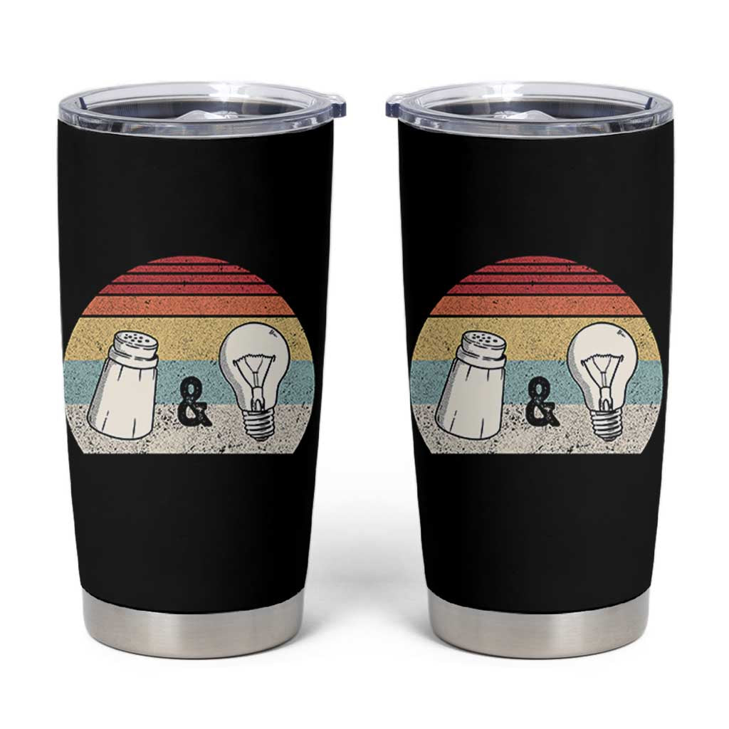 Retro Salt And Light Be Ye Salt Christian Tumbler Cup - Wonder Print Shop