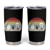 Retro Salt And Light Be Ye Salt Christian Tumbler Cup - Wonder Print Shop