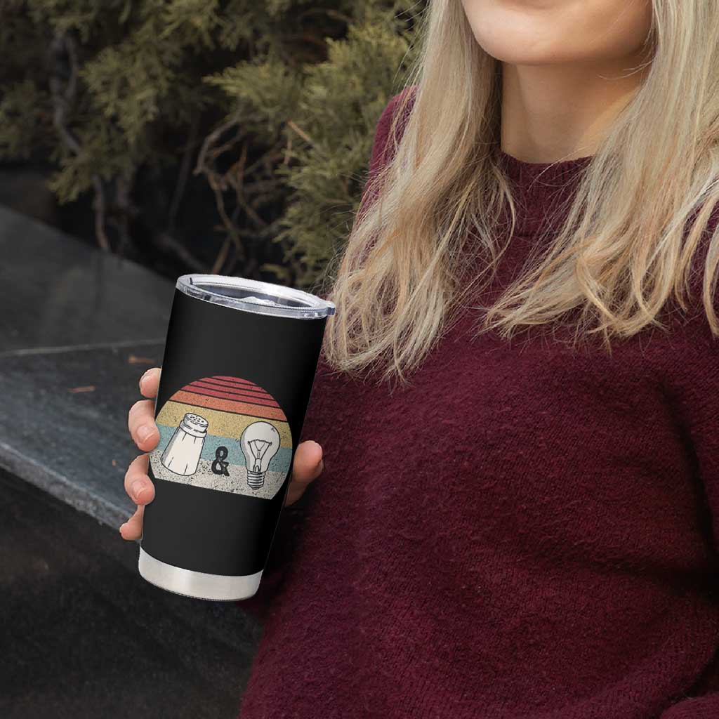 Retro Salt And Light Be Ye Salt Christian Tumbler Cup - Wonder Print Shop