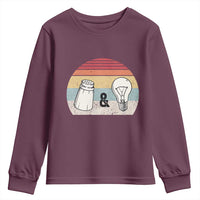 Retro Salt And Light Be Ye Salt Christian Youth Sweatshirt - Wonder Print Shop