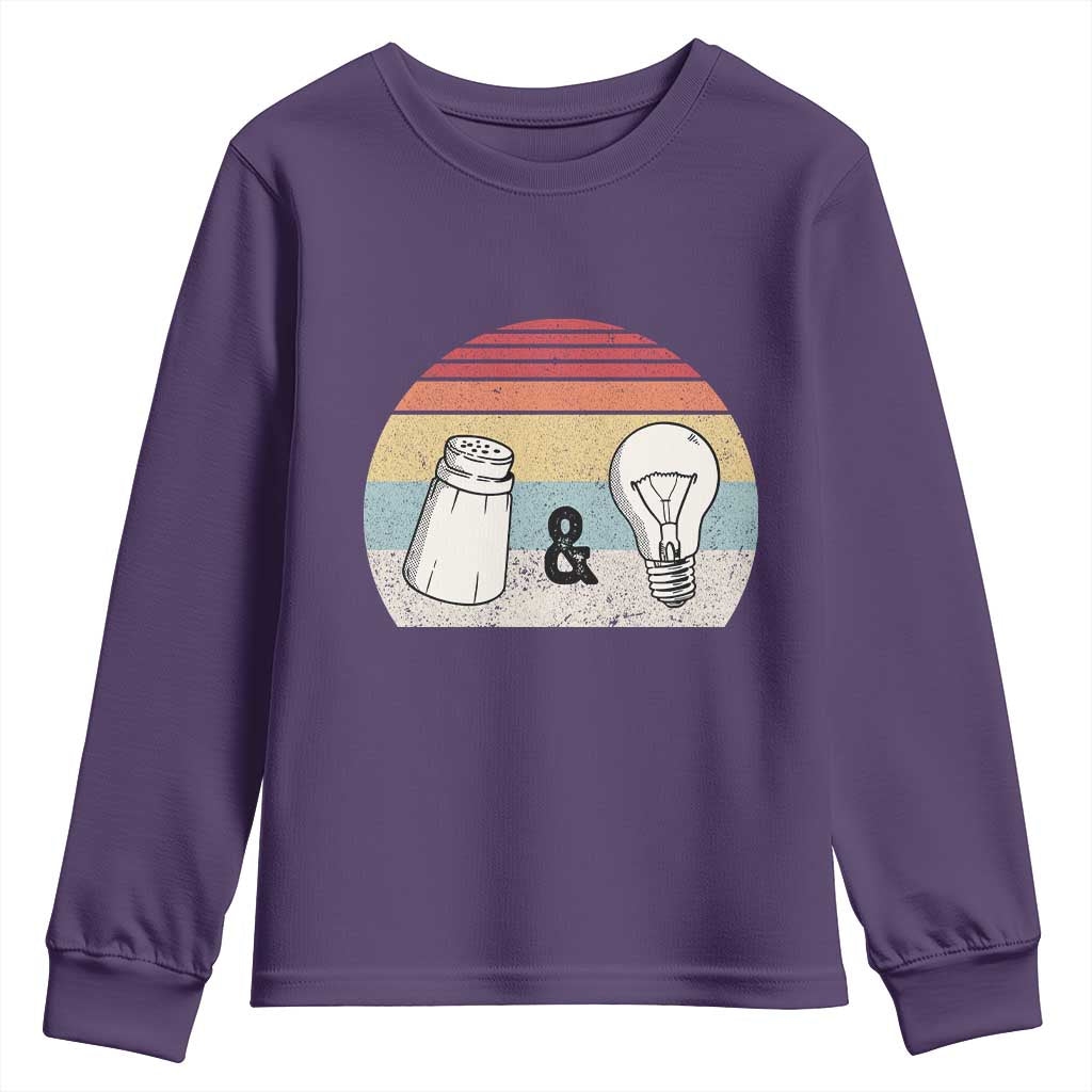 Retro Salt And Light Be Ye Salt Christian Youth Sweatshirt - Wonder Print Shop