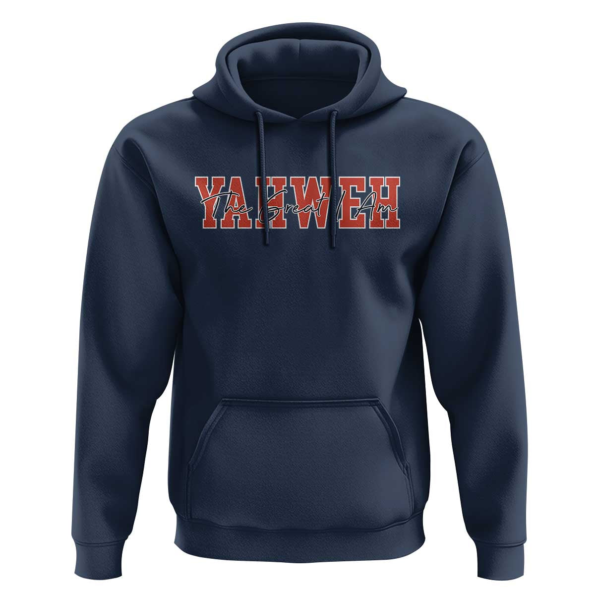 Yahweh The Great I Am Hoodie Christian Religious Faith - Wonder Print Shop