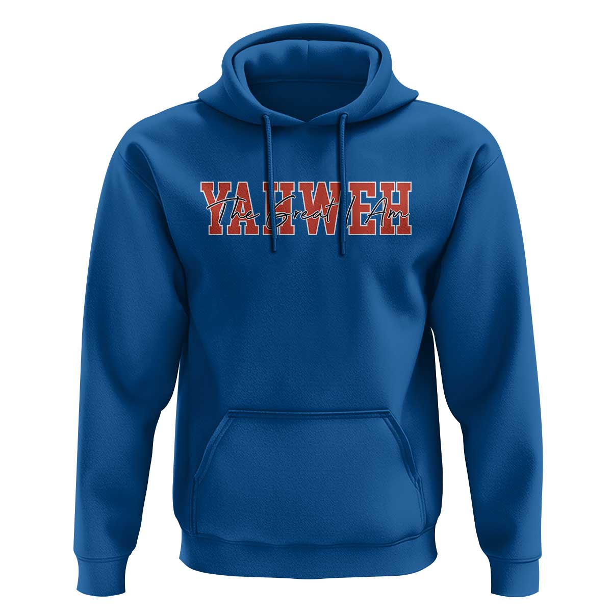 Yahweh The Great I Am Hoodie Christian Religious Faith - Wonder Print Shop