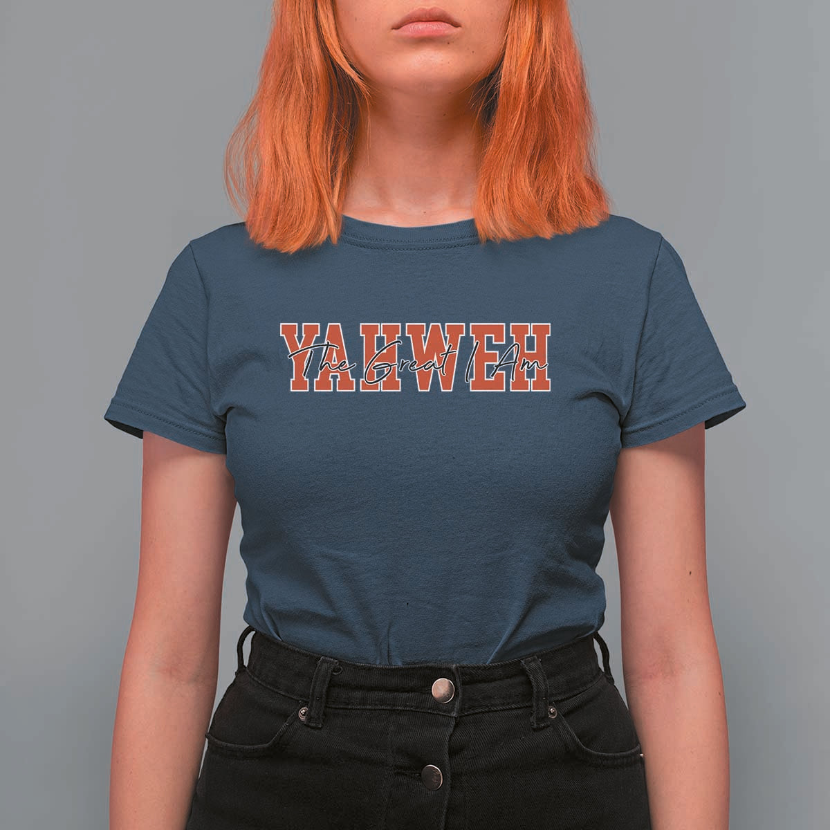 Yahweh The Great I Am T Shirt For Women Christian Religious Faith - Wonder Print Shop