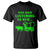 Funny You Died Listening To RFK Jr T Shirt Oregon Trail Cow Wagon - Wonder Print Shop