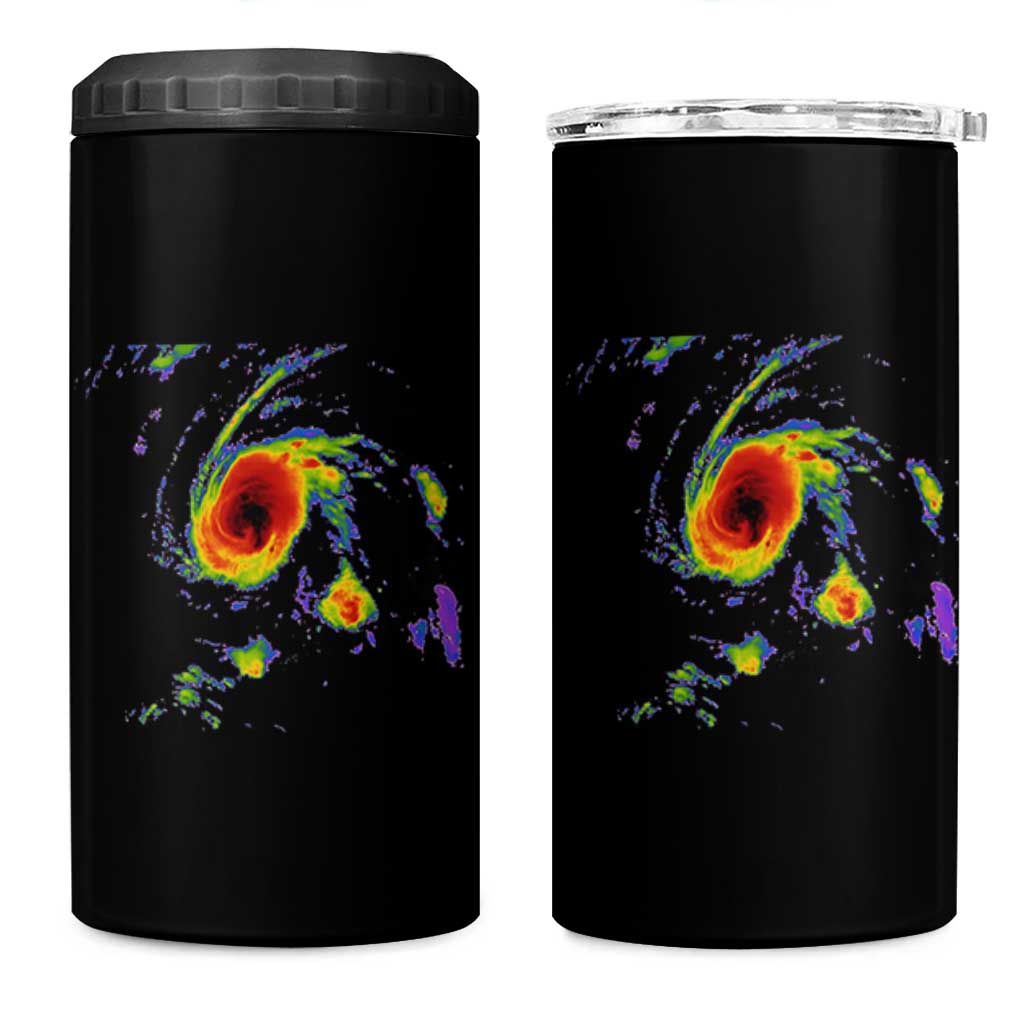 Hurricane Gabrielle 2025 4 in 1 Can Cooler Tumbler Meteorologist Weather Radar Storm Chasing - Wonder Print Shop