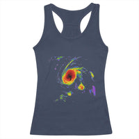 Hurricane Gabrielle 2025 Racerback Tank Top Meteorologist Weather Radar Storm Chasing - Wonder Print Shop