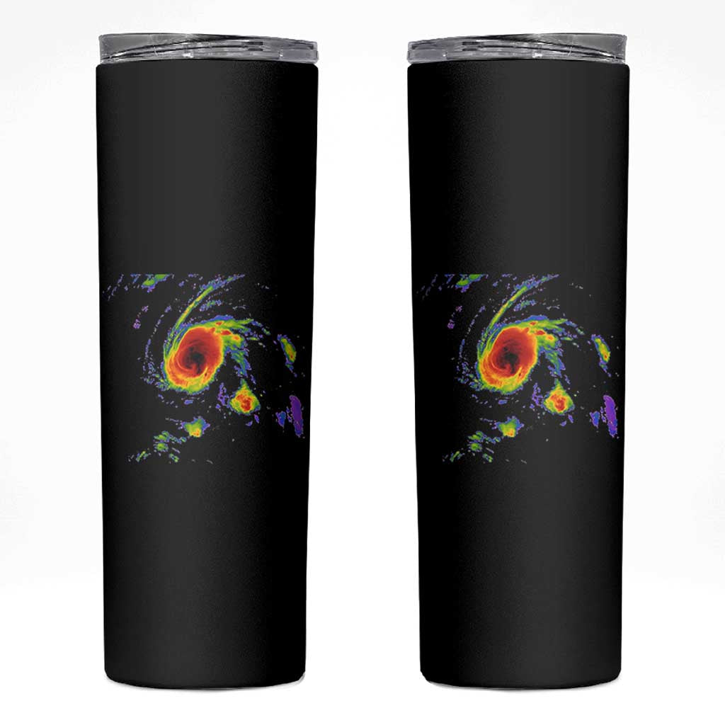 Hurricane Gabrielle 2025 Skinny Tumbler Meteorologist Weather Radar Storm Chasing - Wonder Print Shop