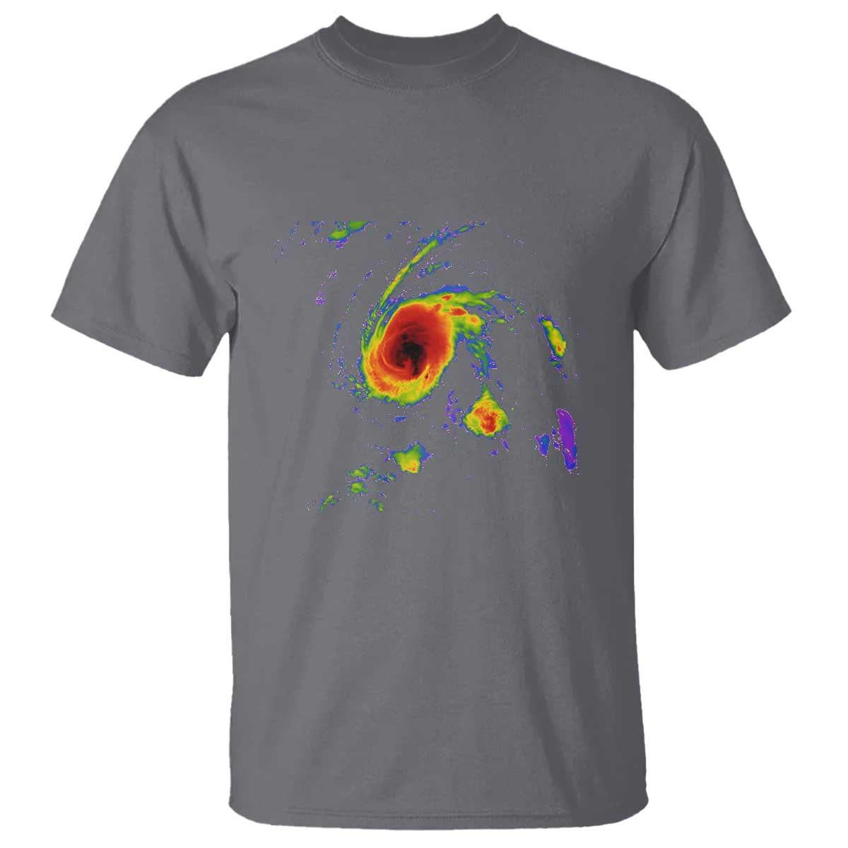 Hurricane Gabrielle 2025 T Shirt Meteorologist Weather Radar Storm Chasing - Wonder Print Shop