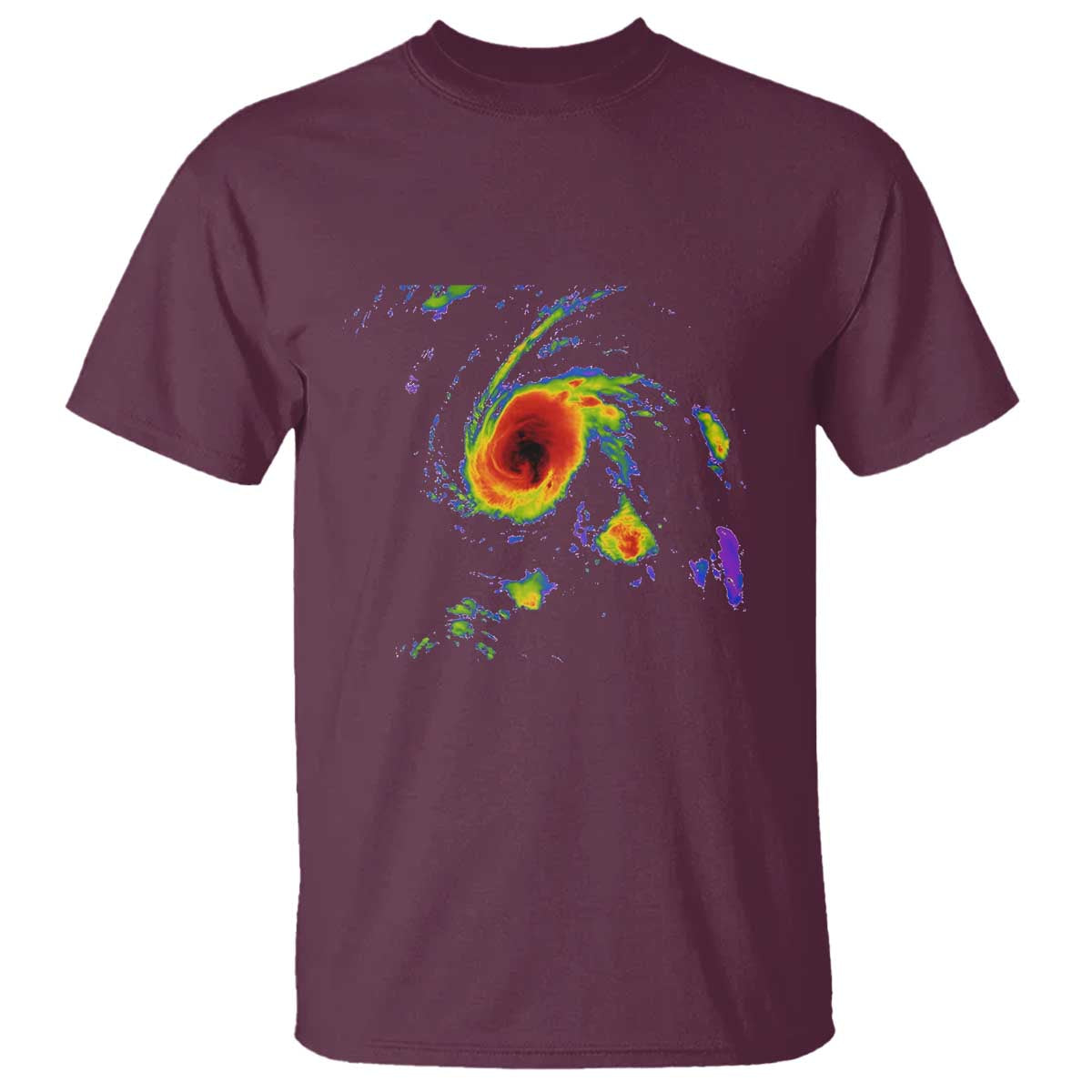 Hurricane Gabrielle 2025 T Shirt Meteorologist Weather Radar Storm Chasing - Wonder Print Shop