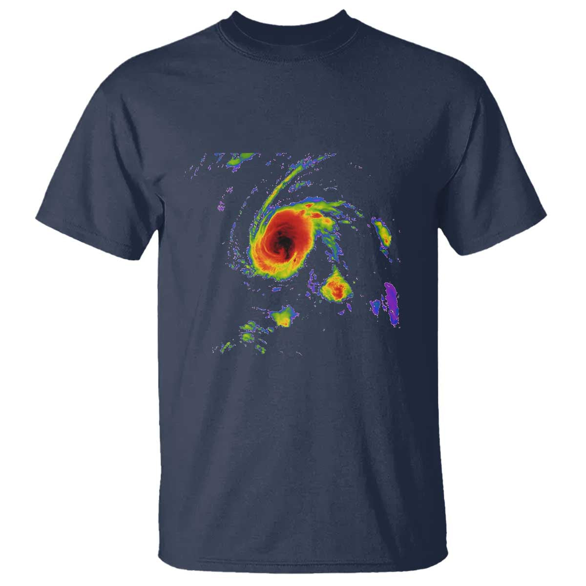 Hurricane Gabrielle 2025 T Shirt Meteorologist Weather Radar Storm Chasing - Wonder Print Shop