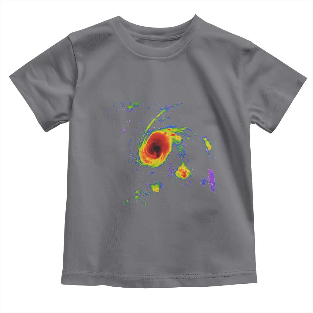 Hurricane Gabrielle 2025 Toddler T Shirt Meteorologist Weather Radar Storm Chasing - Wonder Print Shop