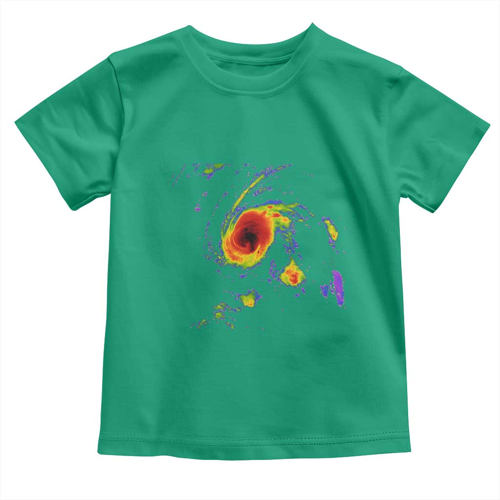 Hurricane Gabrielle 2025 Toddler T Shirt Meteorologist Weather Radar Storm Chasing - Wonder Print Shop