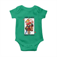 Funny Born To Jest Forced To Joust Baby Onesie Medieval Renaissance Meme - Wonder Print Shop