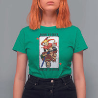 Funny Born To Jest Forced To Joust T Shirt For Women Medieval Renaissance Meme - Wonder Print Shop