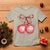 Christmas Coquette Pink Baubles Bow T Shirt - Wonder Print Shop