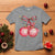 Christmas Coquette Pink Baubles Bow T Shirt - Wonder Print Shop