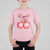 Christmas Coquette Pink Baubles Bow T Shirt For Kid - Wonder Print Shop