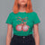 Christmas Coquette Pink Baubles Bow T Shirt For Women - Wonder Print Shop