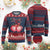 Christmas Coquette Pink Baubles Bow Ugly Christmas Sweater - Wonder Print Shop