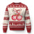 Christmas Coquette Pink Baubles Bow Ugly Christmas Sweater - Wonder Print Shop