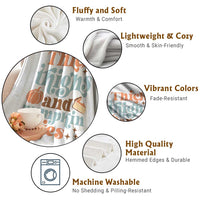 Thanksgiving Throw Blanket Thick Thighs And Pumpkin Pies Dinner - Wonder Print Shop